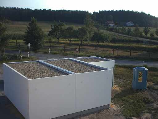 Garagen von hinten/oben